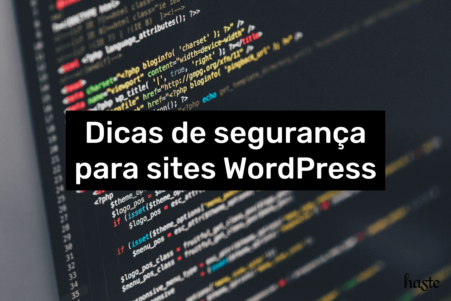 Dicas de segurança para sites WordPress. Imagem ilustrativa.