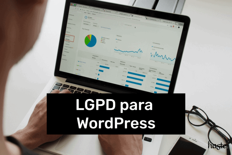 LGPD para WordPress. Imagem ilustrativa.